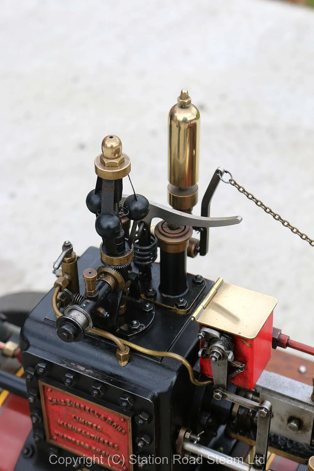 3 inch scale Burrell agricultural engine