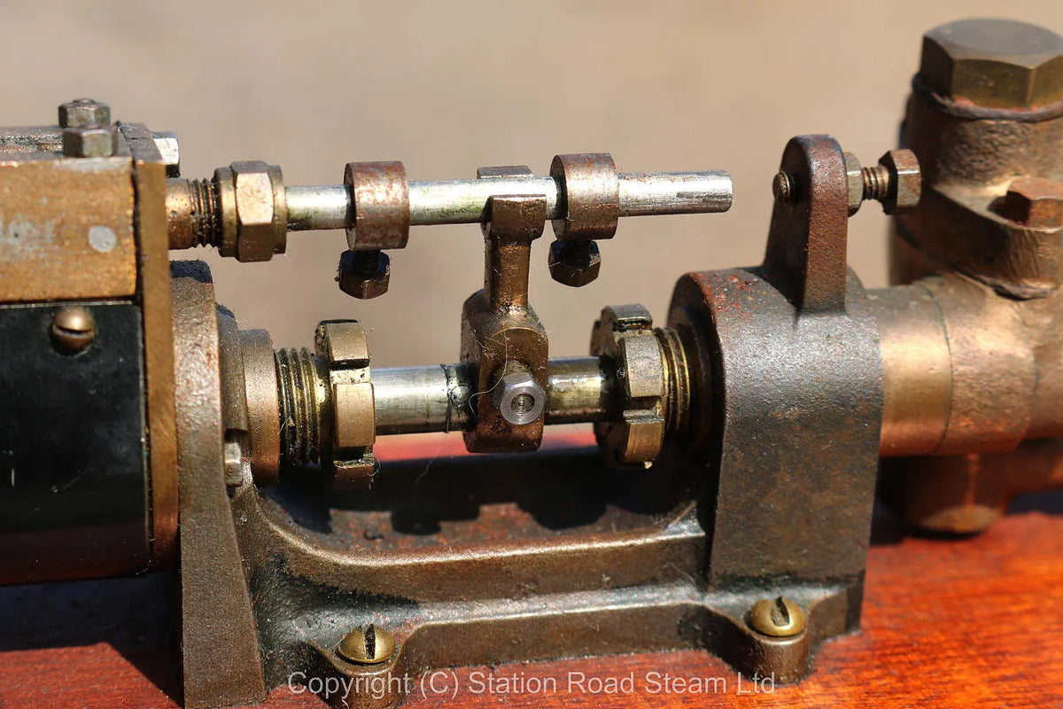 Stuart steam pump with water tank