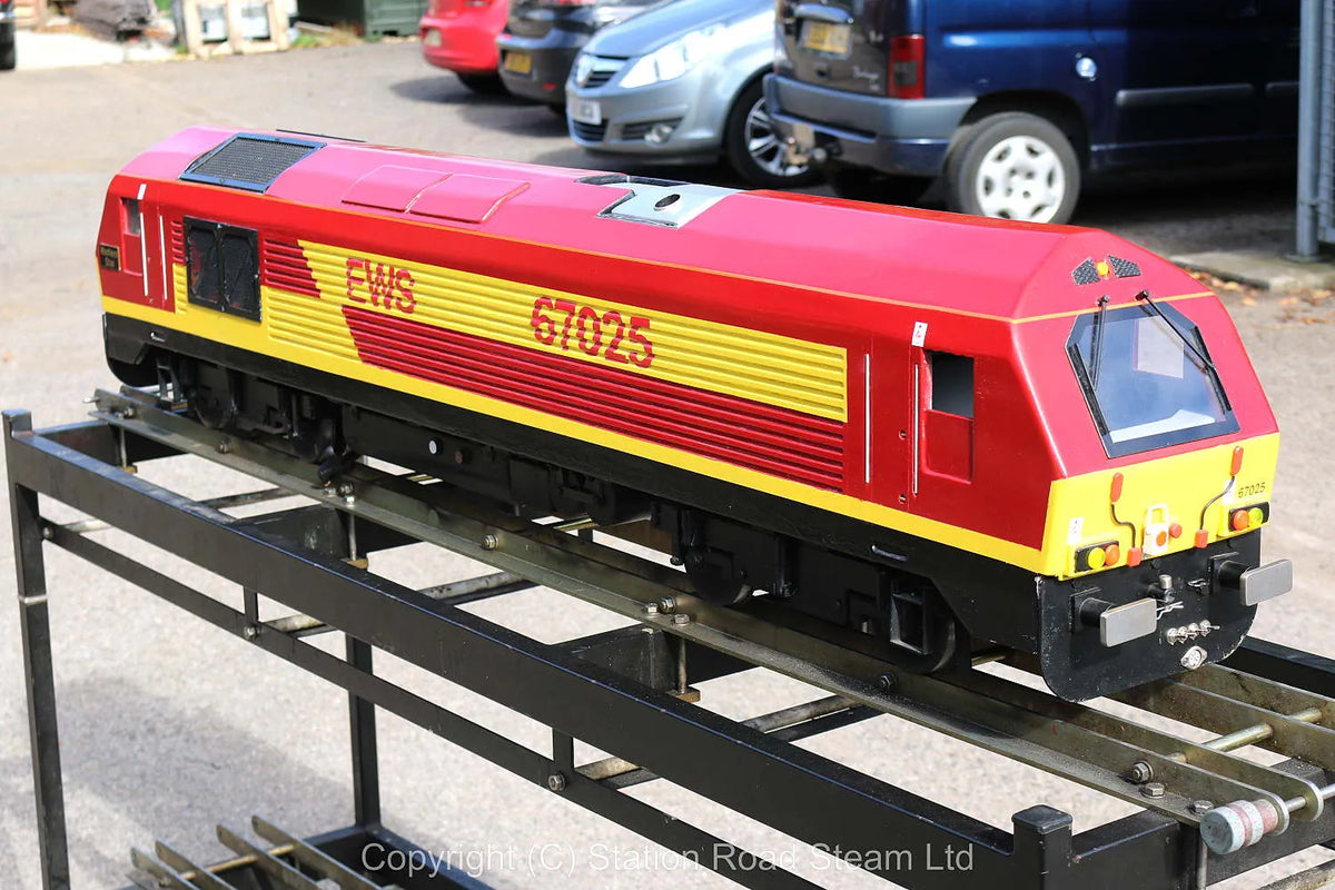 5 inch gauge Class 67 battery-electric