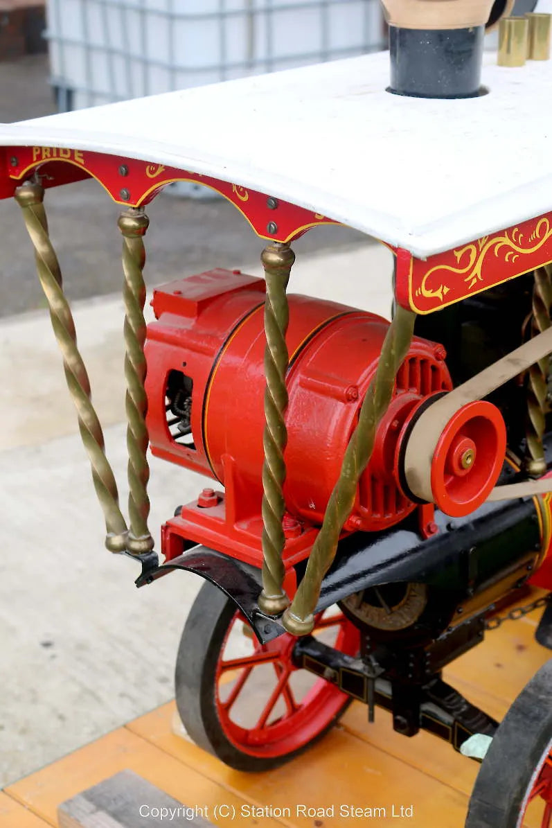 3 inch scale Burrell Showmans tractor