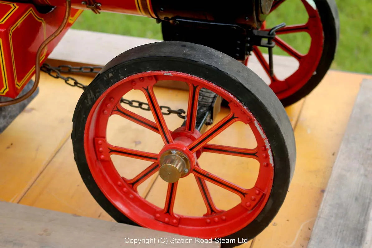 3 inch scale Burrell Showmans tractor