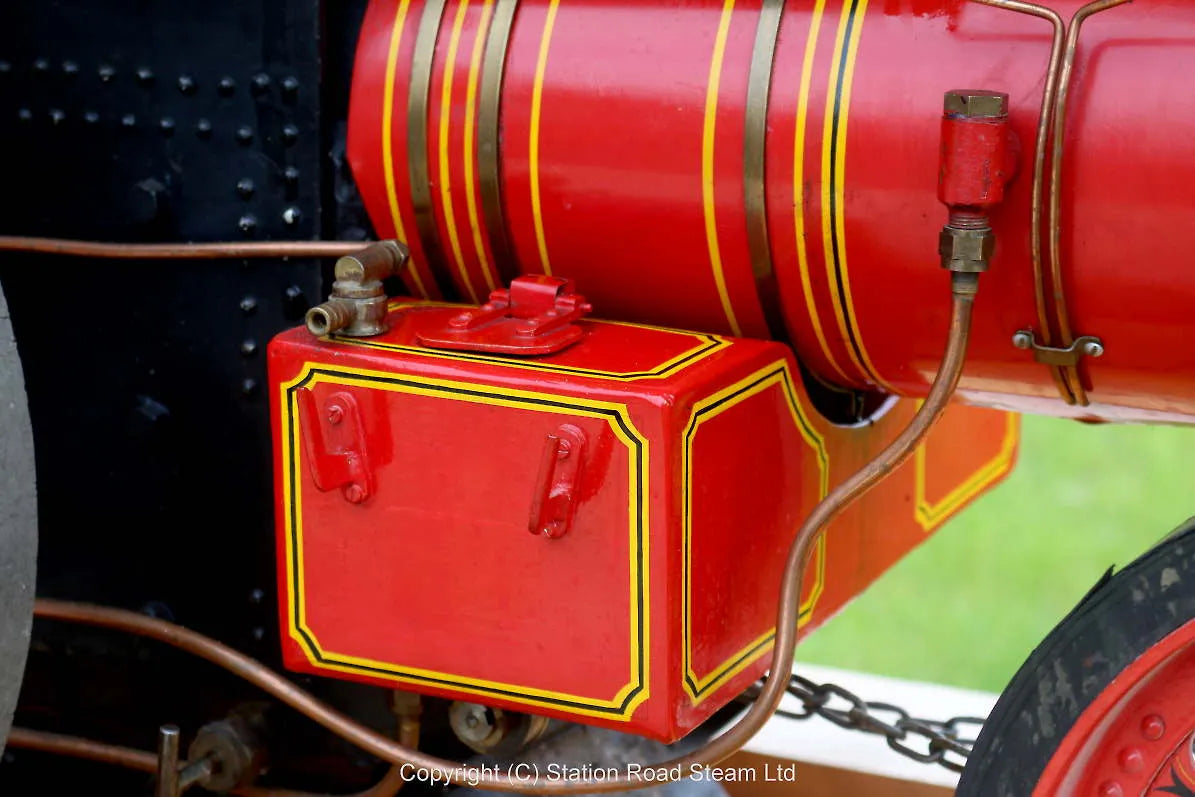 3 inch scale Burrell Showmans tractor