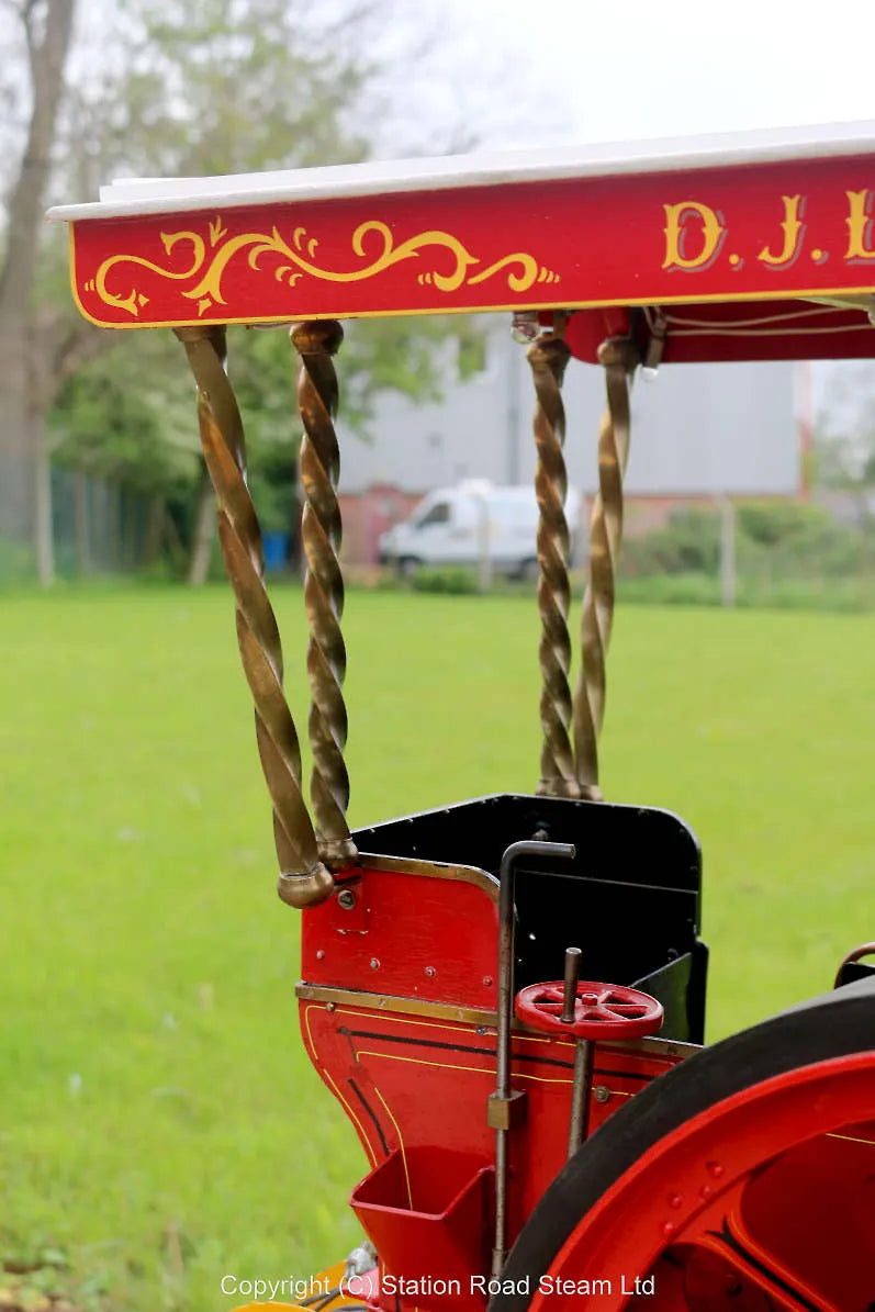 3 inch scale Burrell Showmans tractor