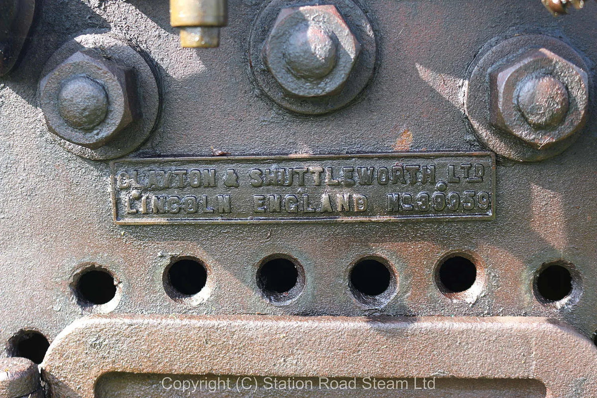 Clayton & Shuttleworth 4nhp portable engine