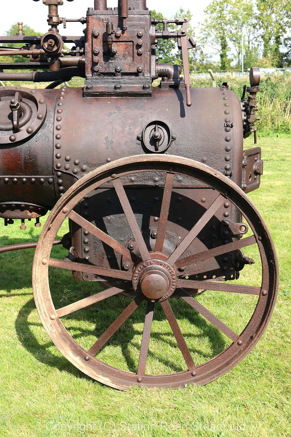 Clayton & Shuttleworth 4nhp portable engine