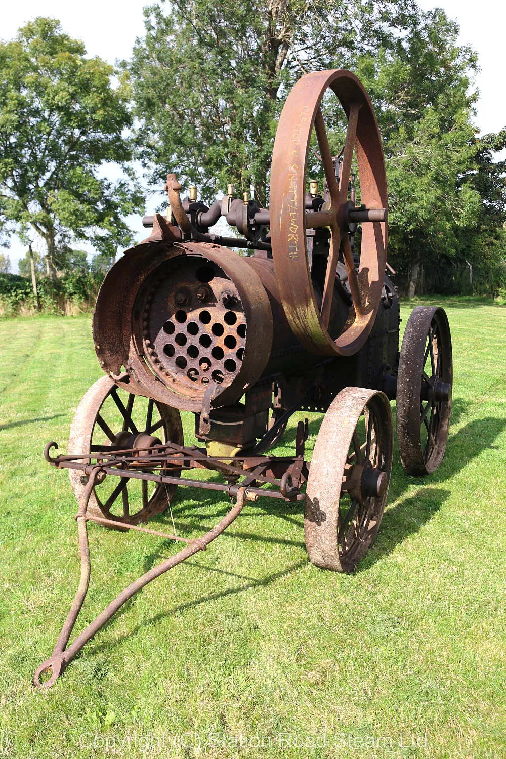 Clayton & Shuttleworth 4nhp portable engine