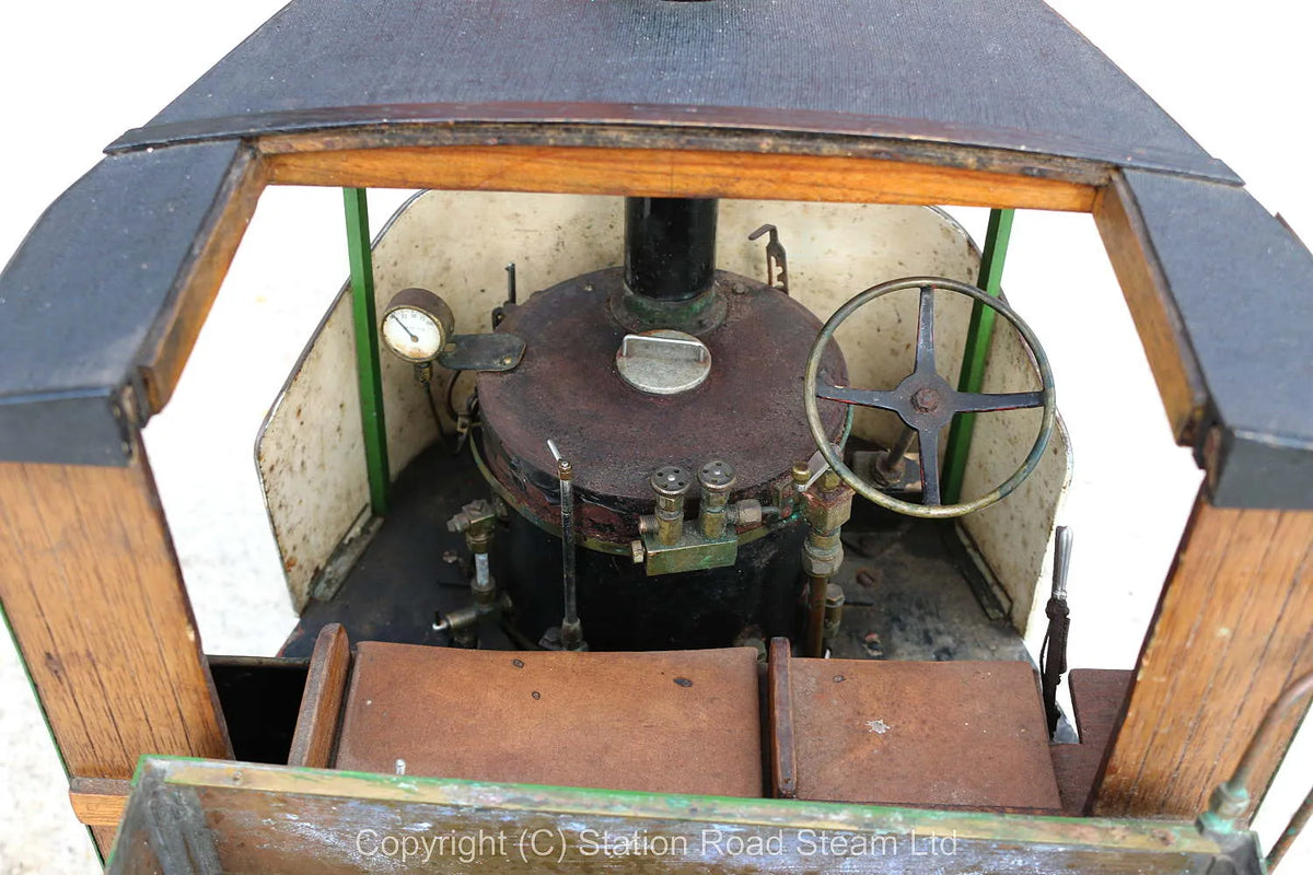 2 inch scale Clayton steam wagon