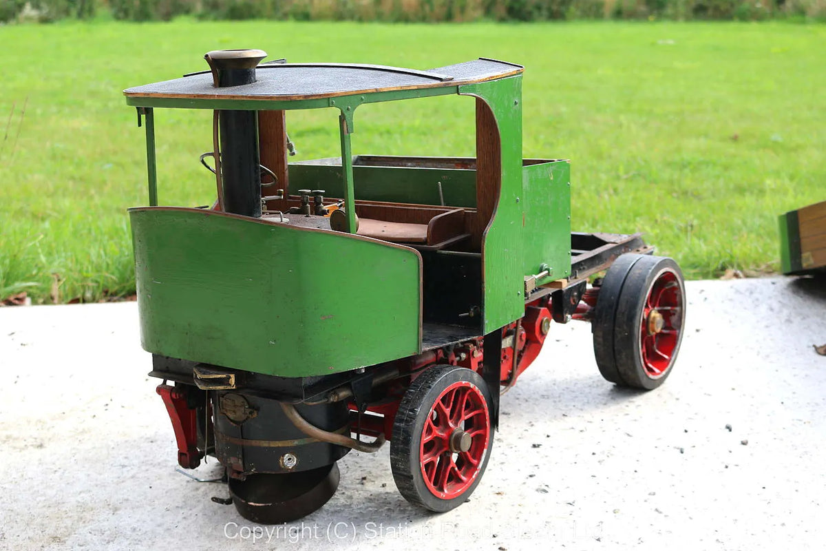 2 inch scale Clayton steam wagon