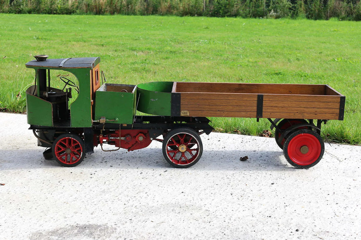 2 inch scale Clayton steam wagon