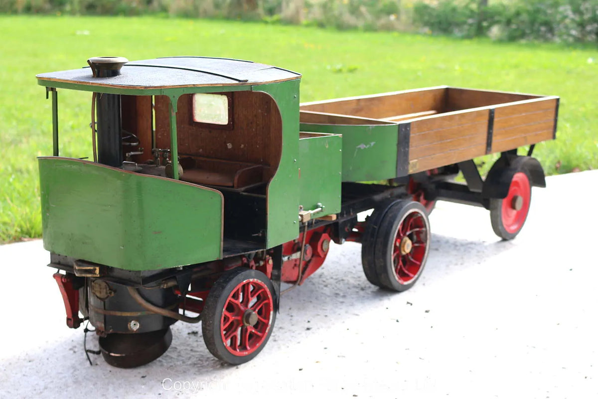 2 inch scale Clayton steam wagon