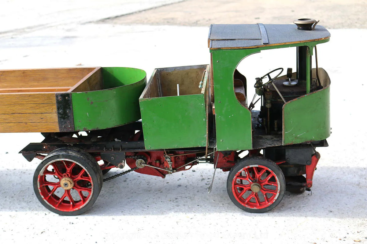 2 inch scale Clayton steam wagon