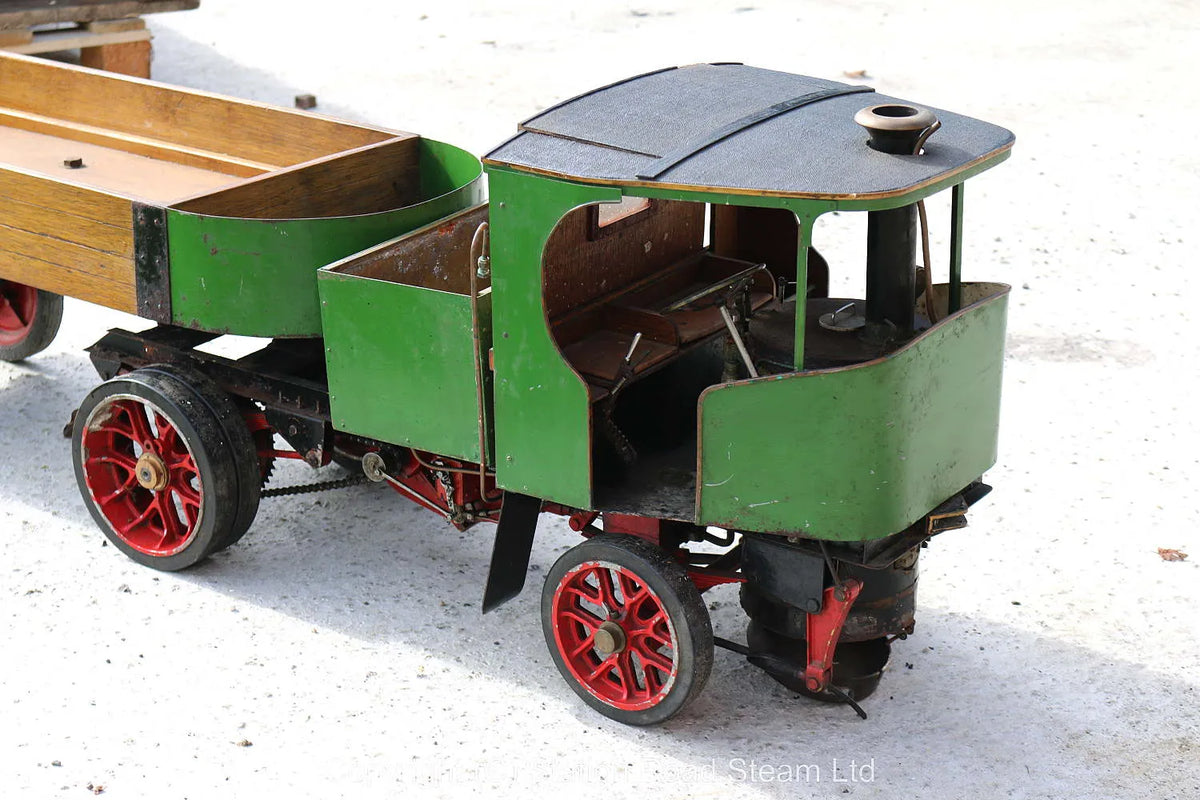 2 inch scale Clayton steam wagon