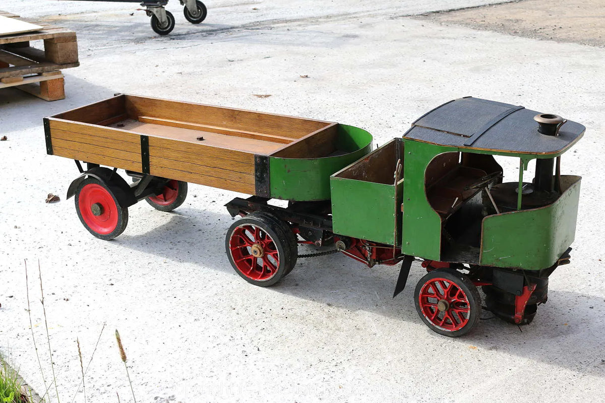2 inch scale Clayton steam wagon