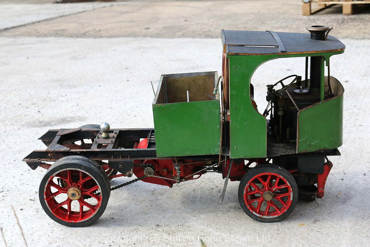 2 inch scale Clayton steam wagon
