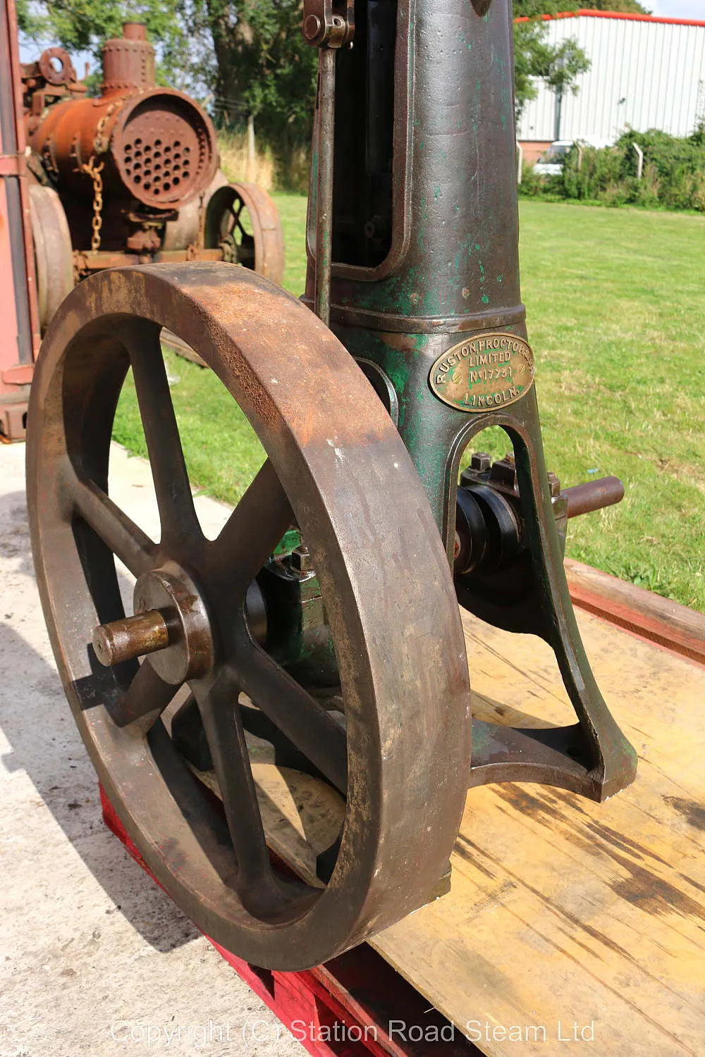 Ruston Proctor 2nhp vertical engine