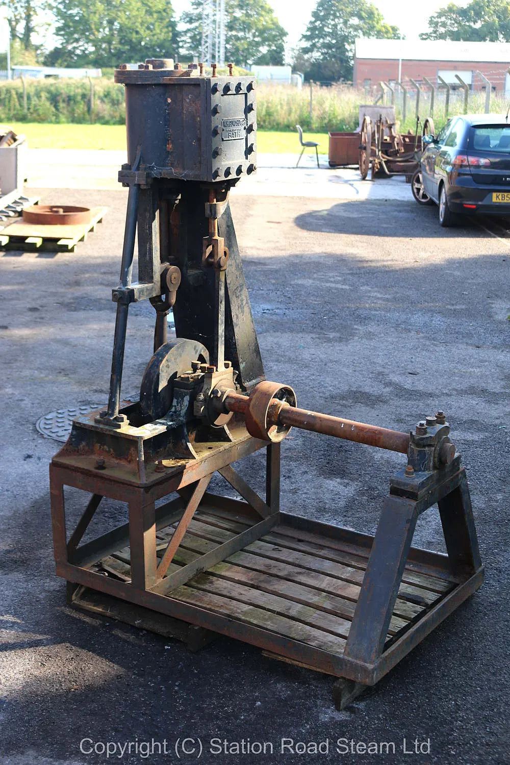 W.H.Coward & Co vertical engine