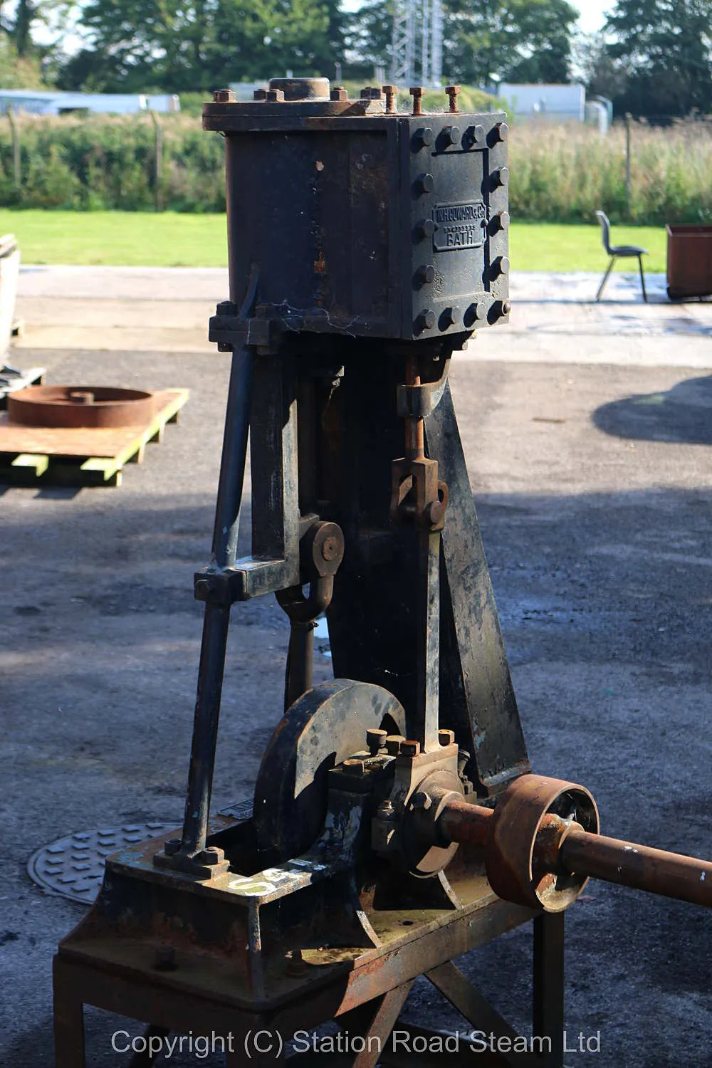 W.H.Coward & Co vertical engine