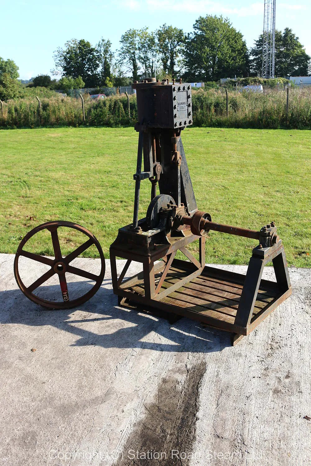 W.H.Coward & Co vertical engine
