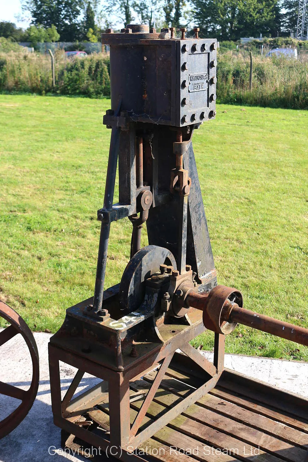 W.H.Coward & Co vertical engine
