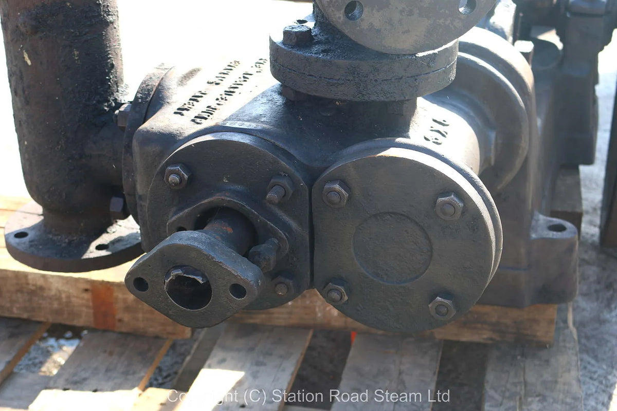 Joseph Evans "Reliable" patent steam pump