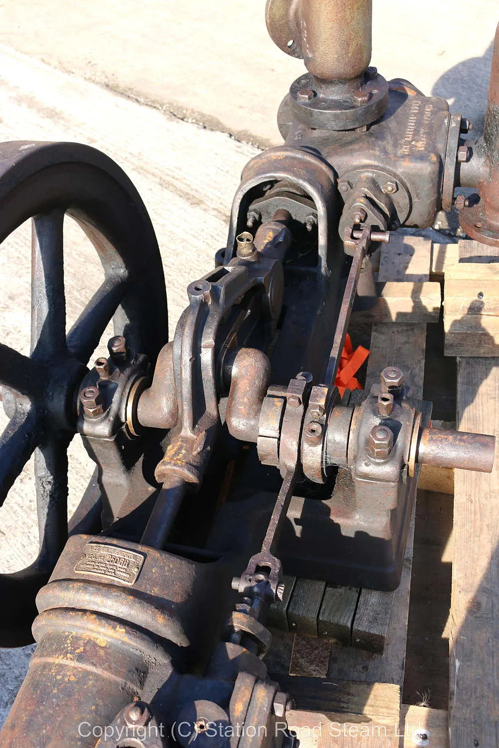 Joseph Evans "Reliable" patent steam pump