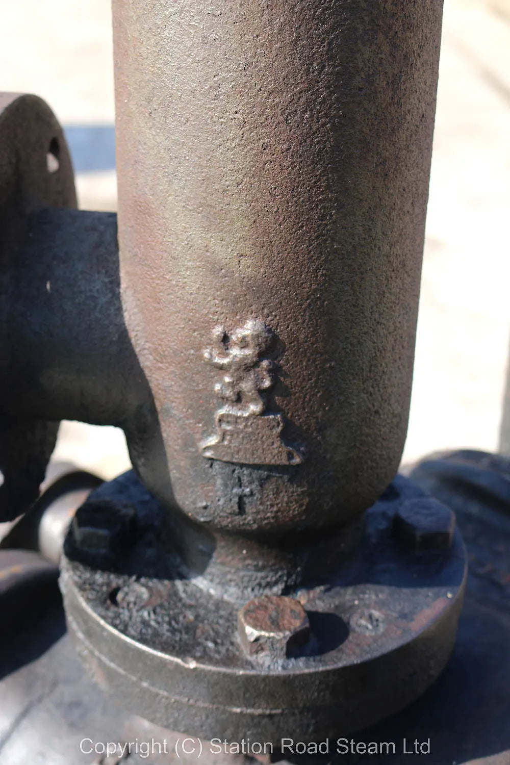 Joseph Evans "Reliable" patent steam pump