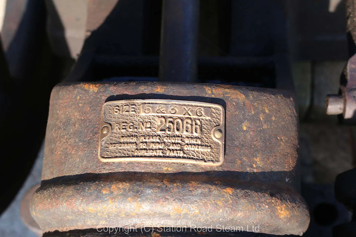 Joseph Evans "Reliable" patent steam pump