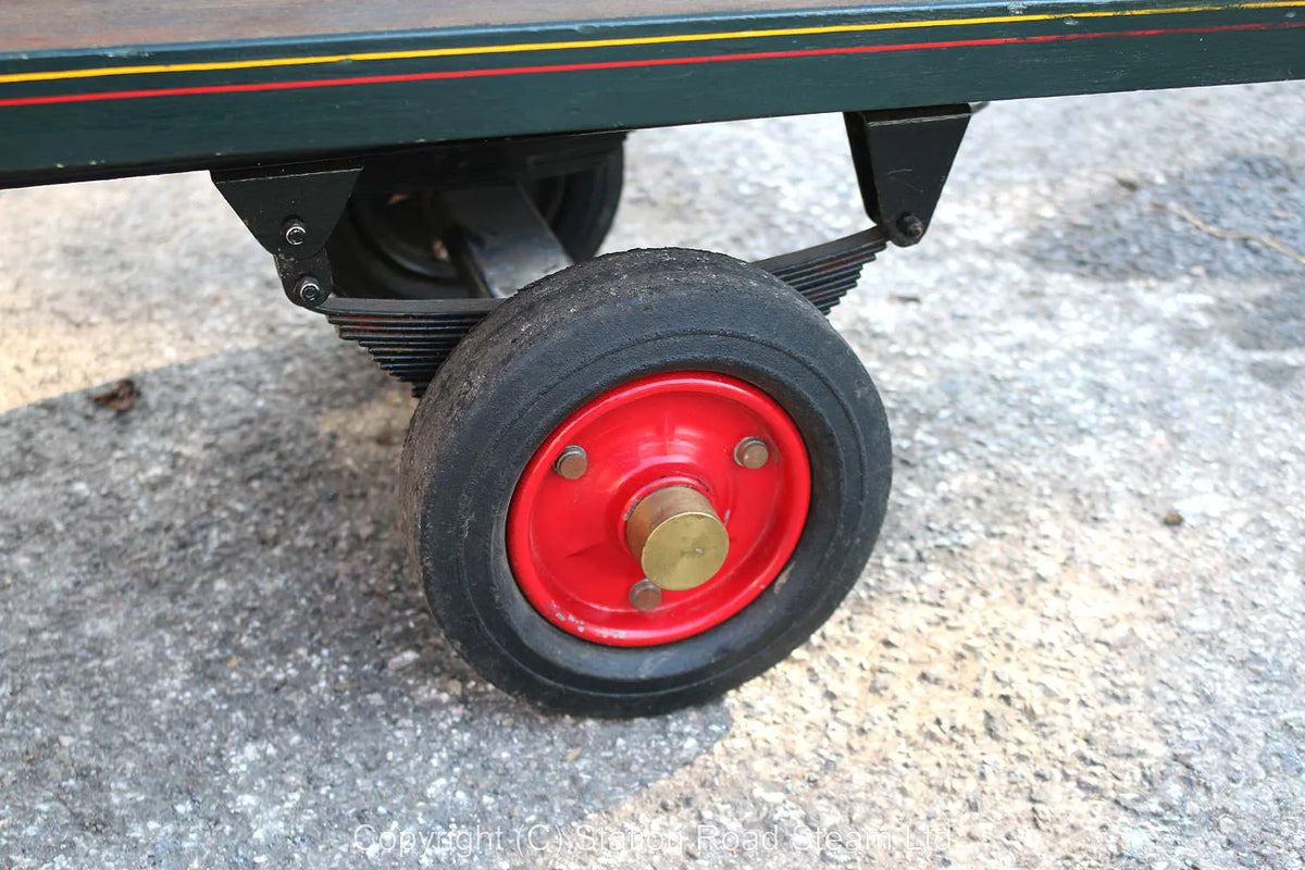 3 inch scale Burrell agricultural engine with driving truck