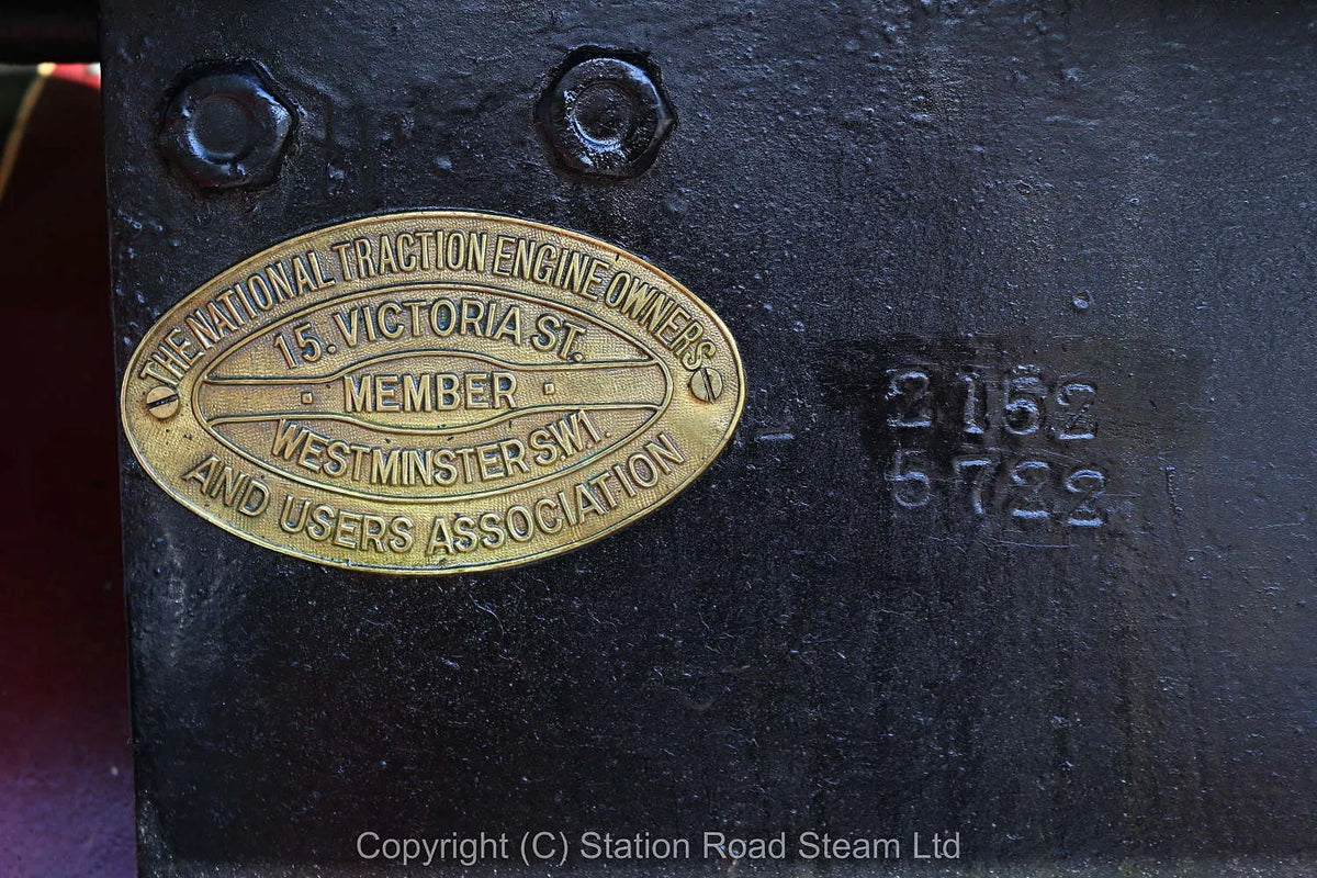 Wallis & Steevens "Advance" 10 ton steam roller