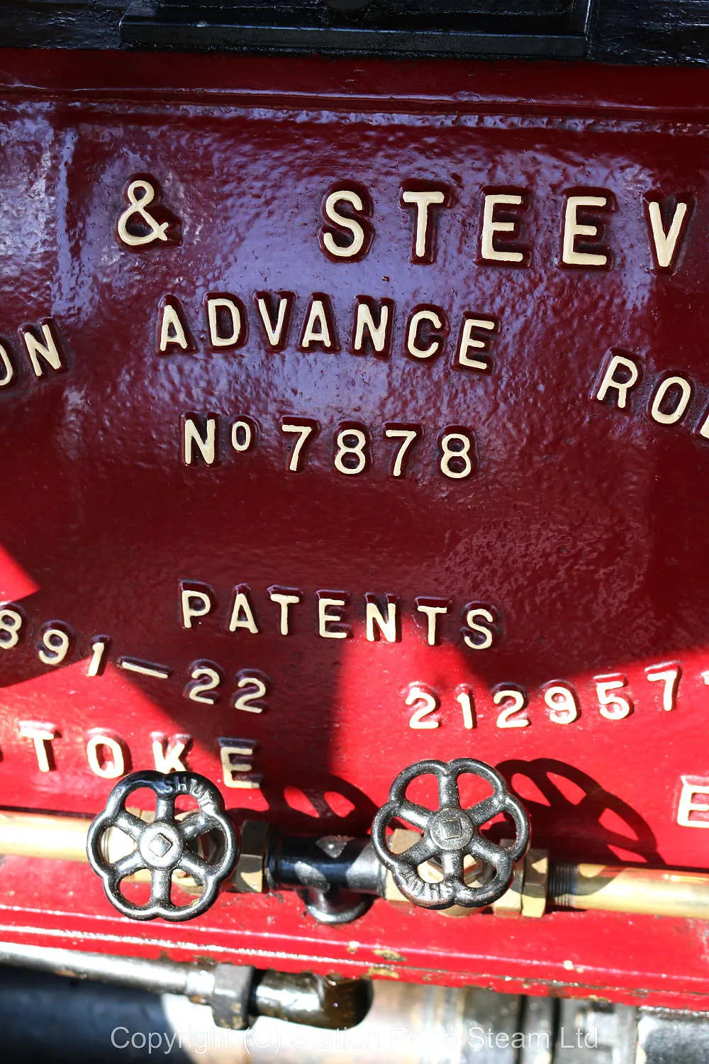 Wallis & Steevens "Advance" 10 ton steam roller