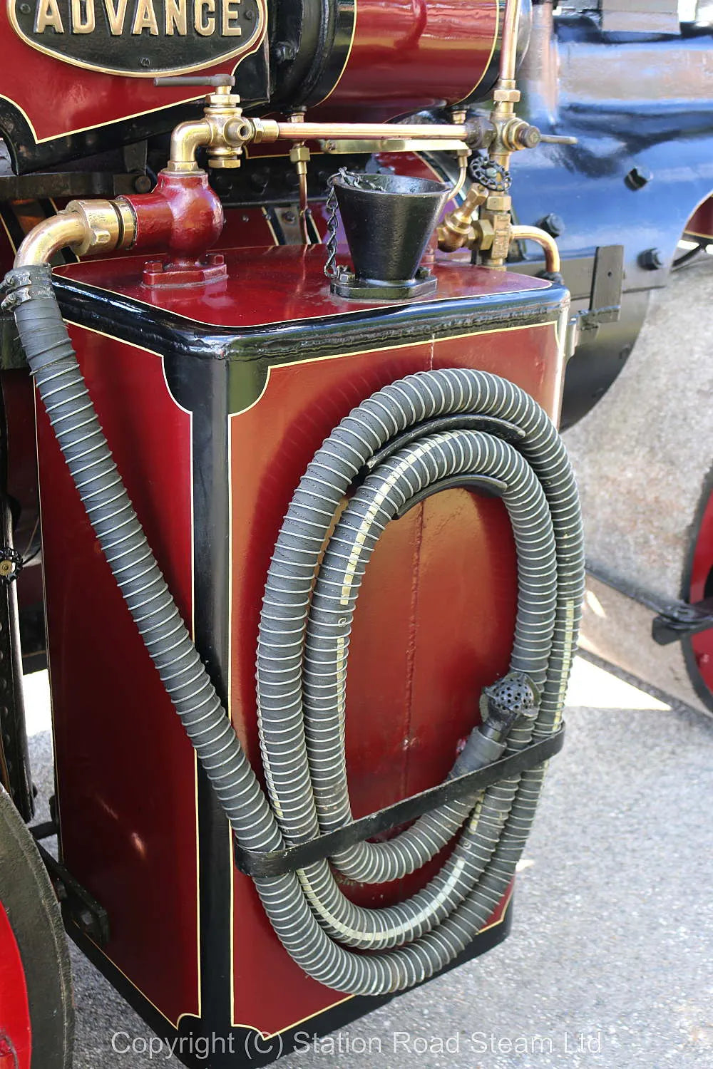 Wallis & Steevens "Advance" 10 ton steam roller