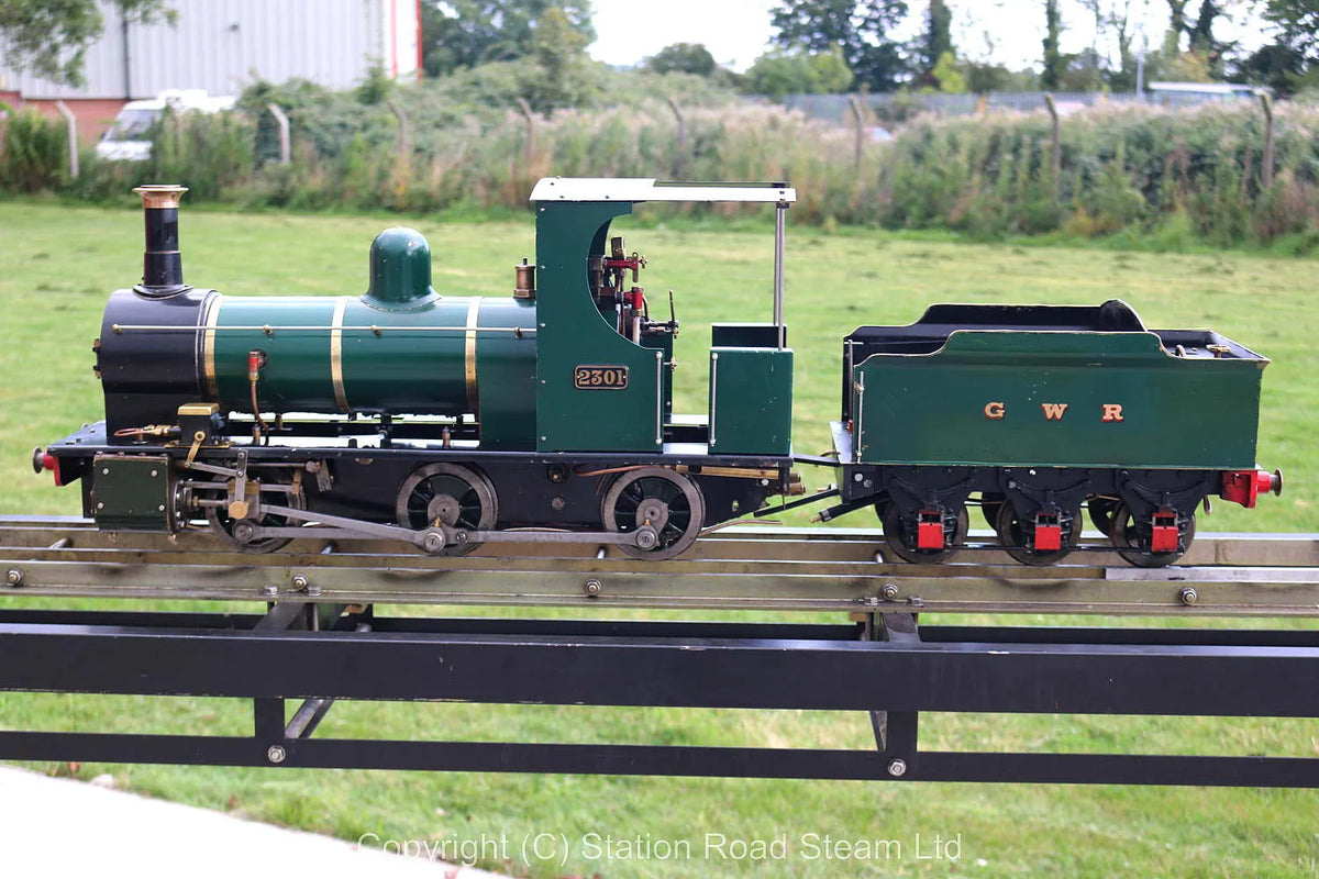 5 inch gauge Polly IV 0-6-0 with tender