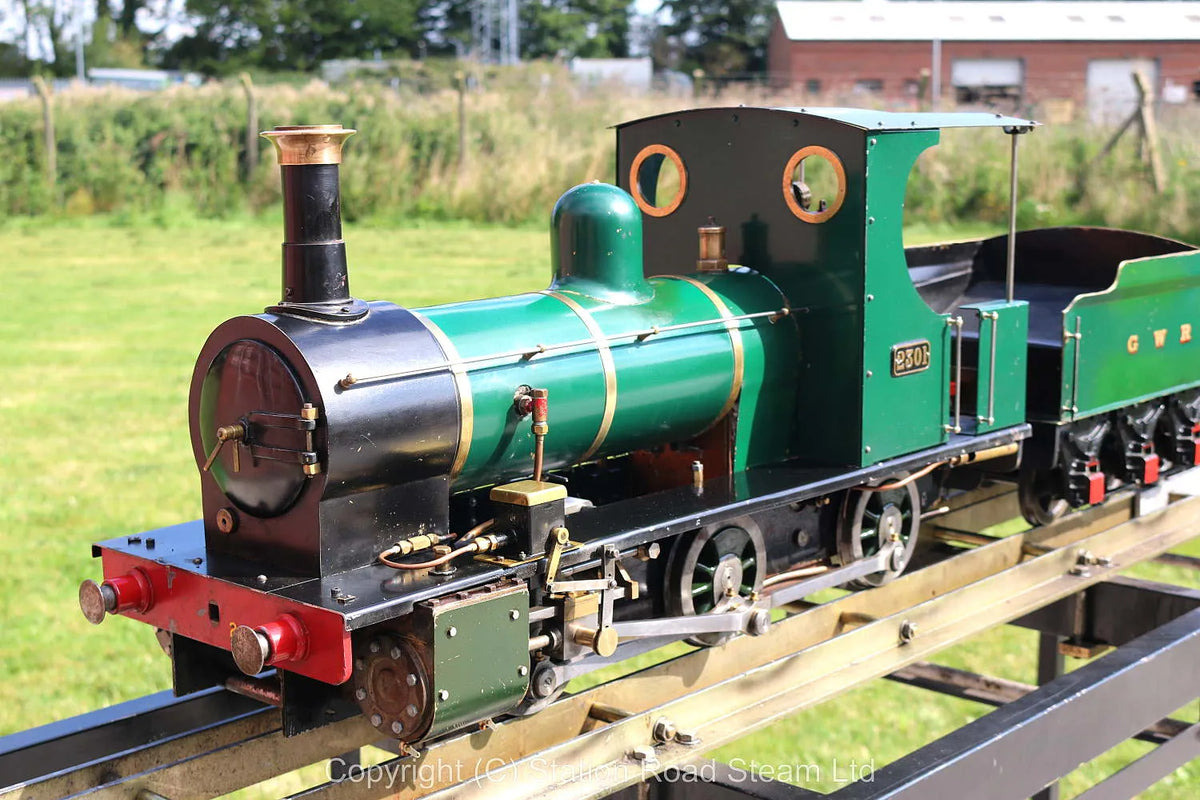 5 inch gauge Polly IV 0-6-0 with tender