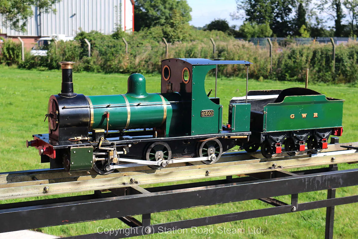 5 inch gauge Polly IV 0-6-0 with tender