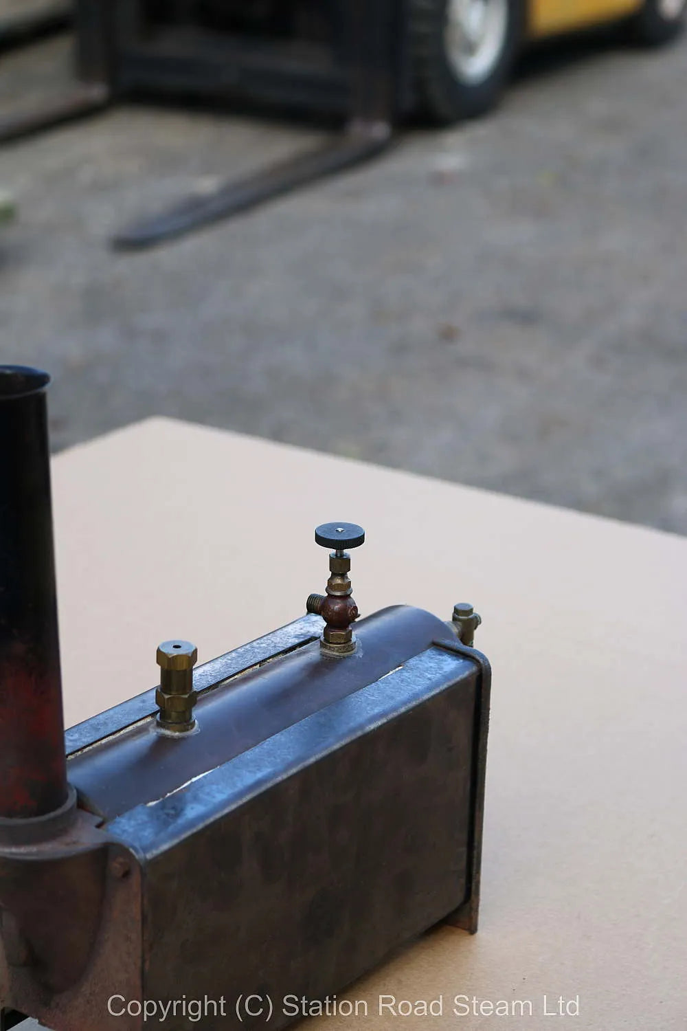 Stuart Babcock 500 type boiler