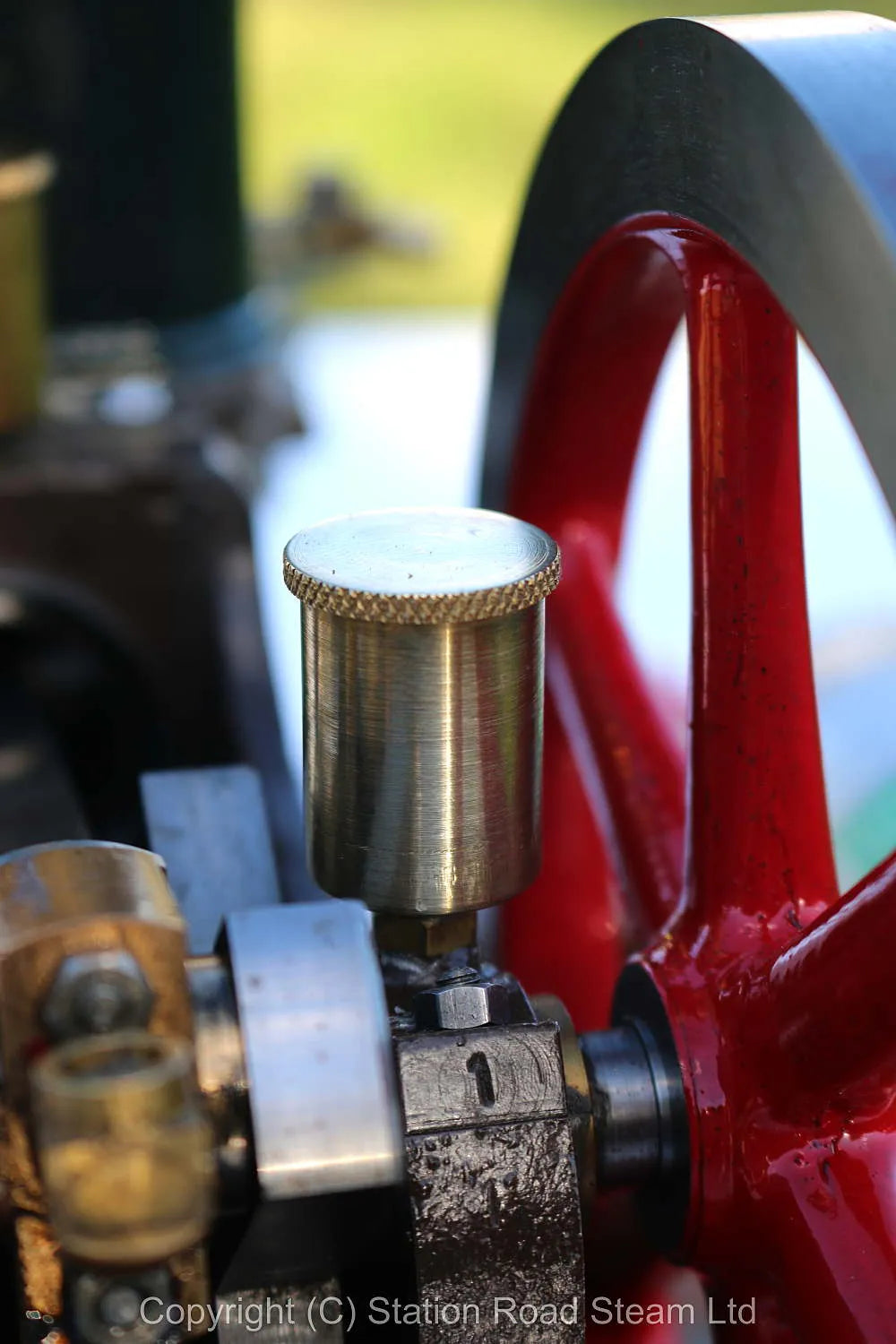 Westbury "Wyvern" open crank engine