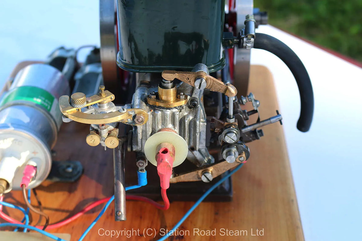 Westbury "Wyvern" open crank engine