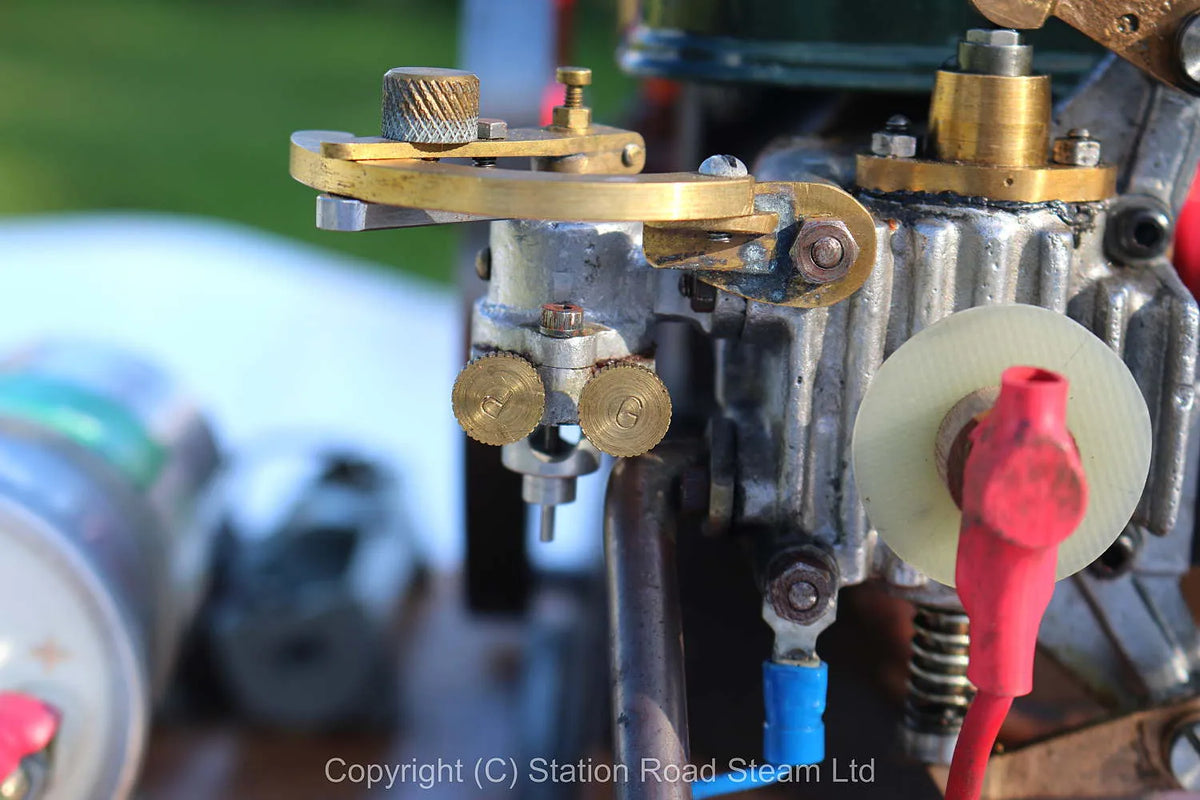 Westbury "Wyvern" open crank engine