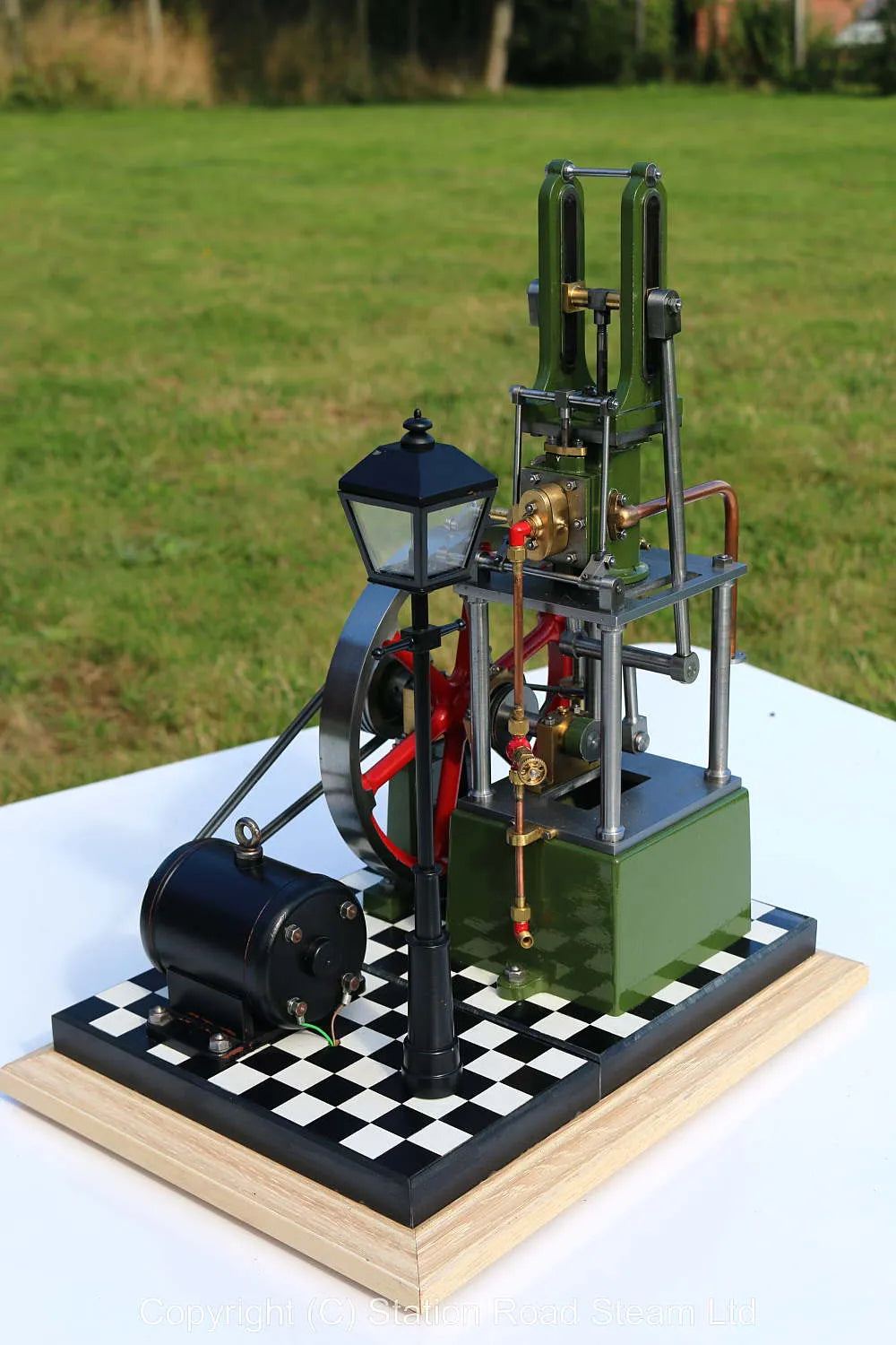 Stuart James Coombes with generator
