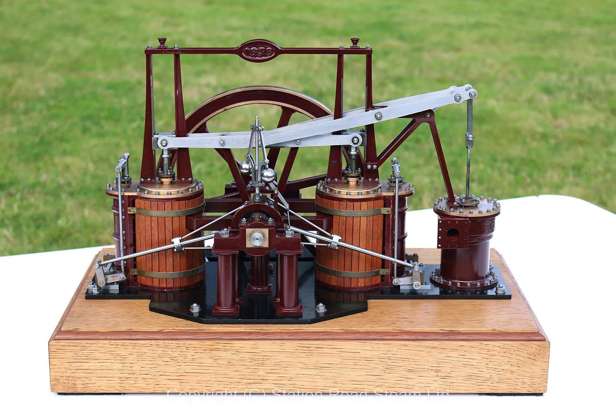 Galloway non-dead centre engine