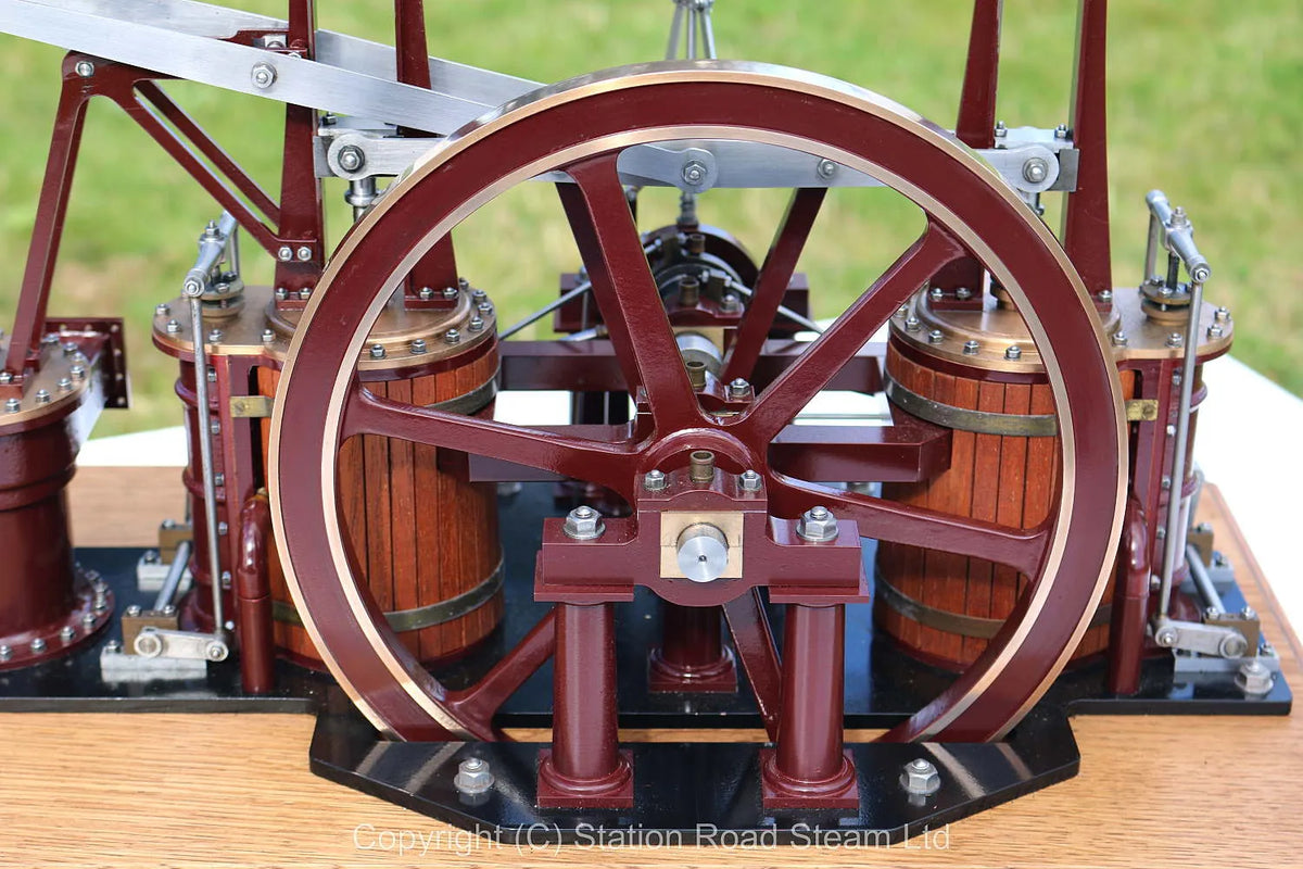 Galloway non-dead centre engine