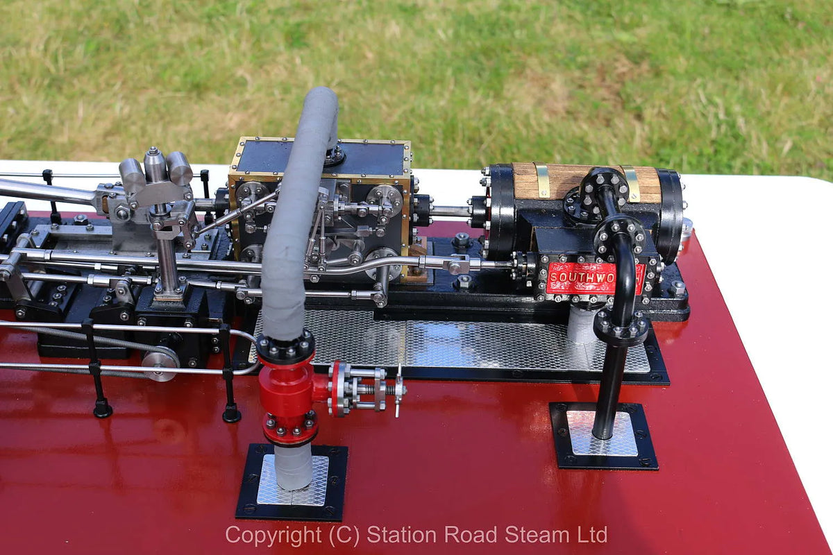 Corliss tandem compound engine