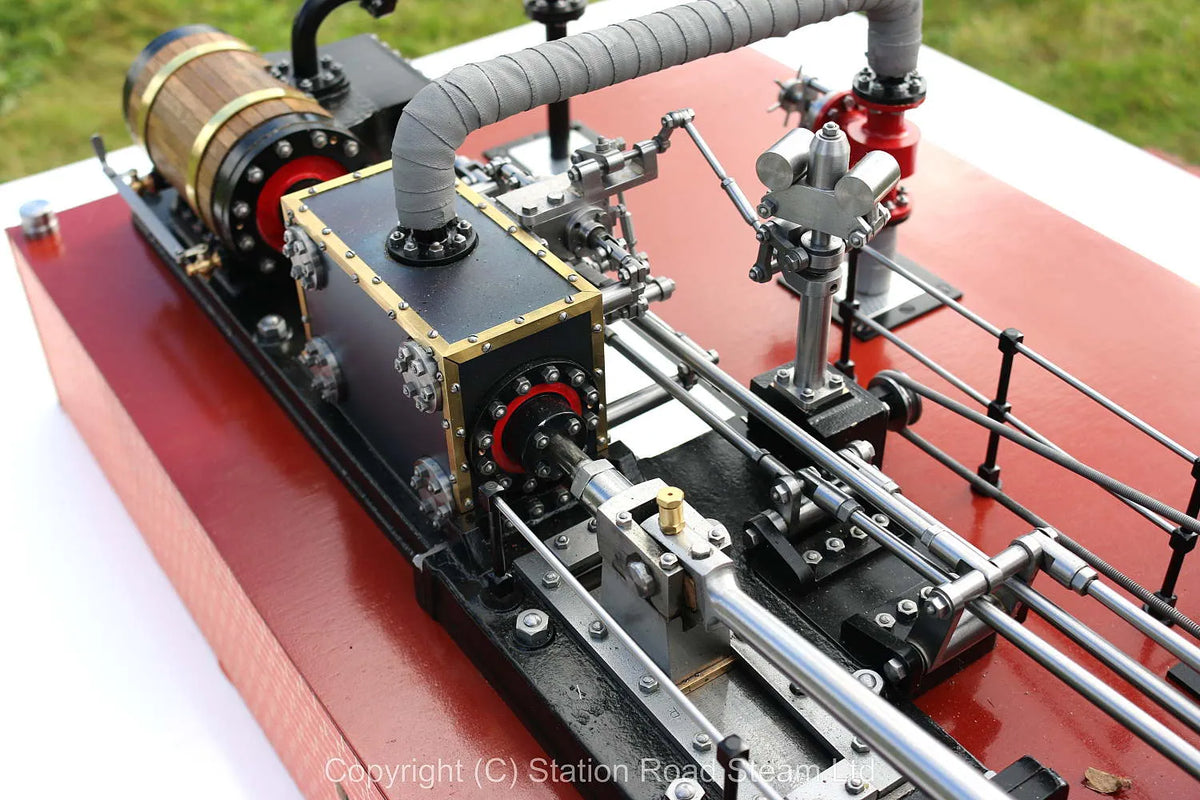 Corliss tandem compound engine