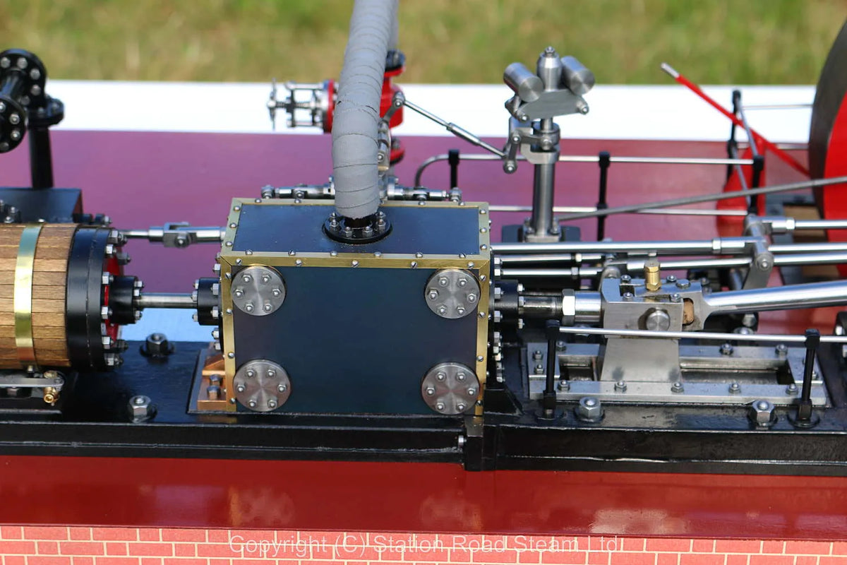 Corliss tandem compound engine