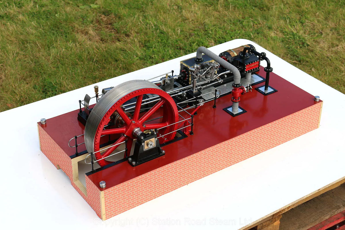 Corliss tandem compound engine