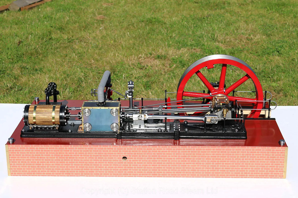 Corliss tandem compound engine