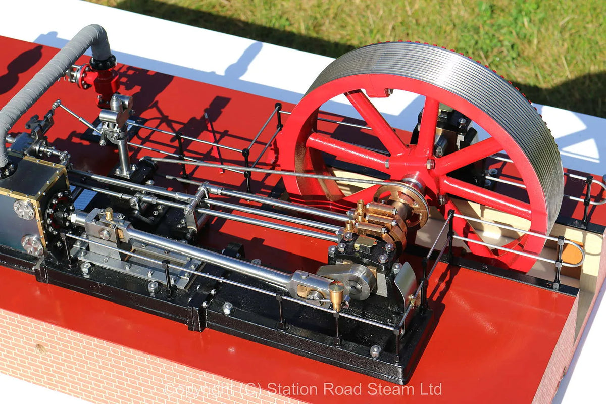 Corliss tandem compound engine