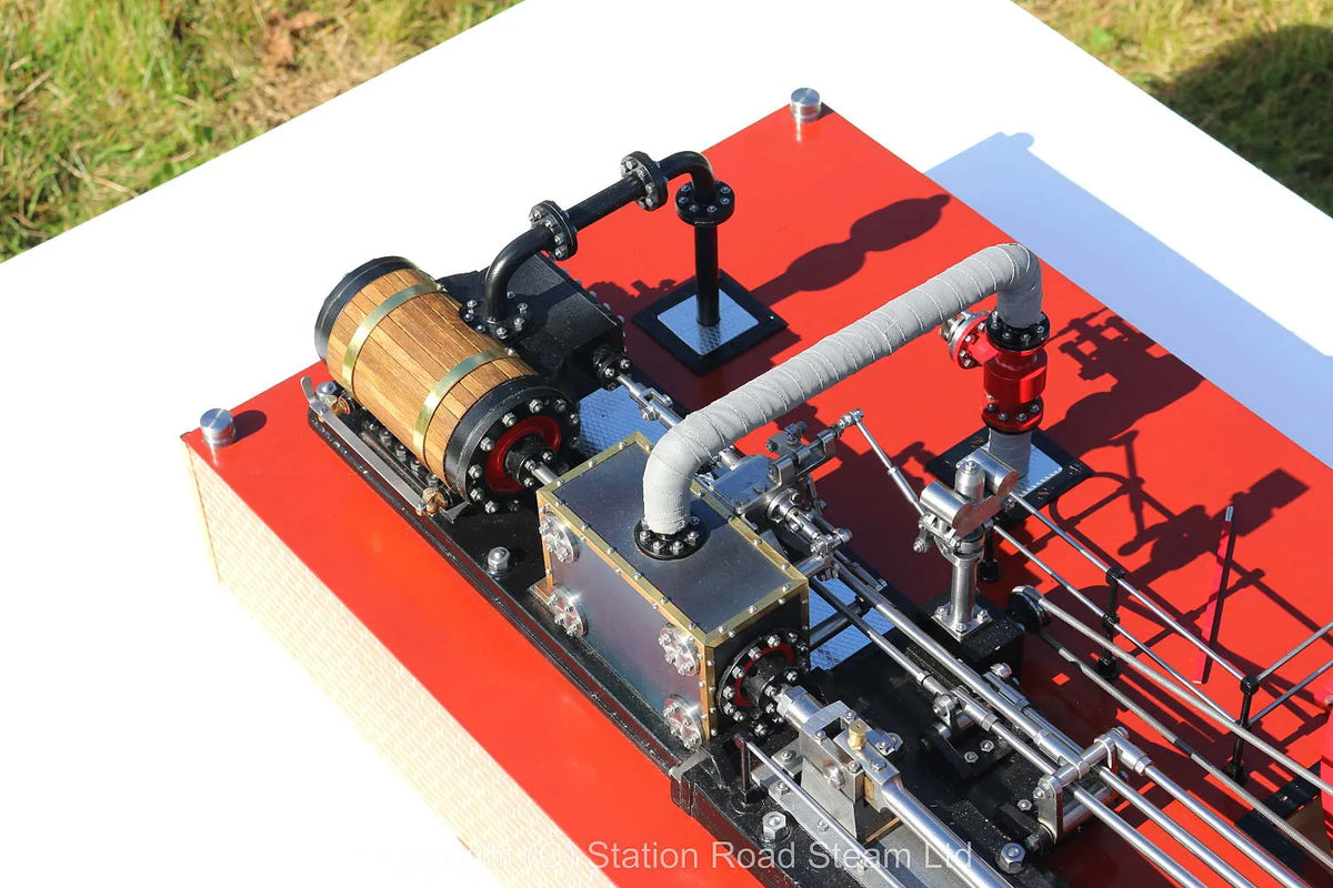 Corliss tandem compound engine