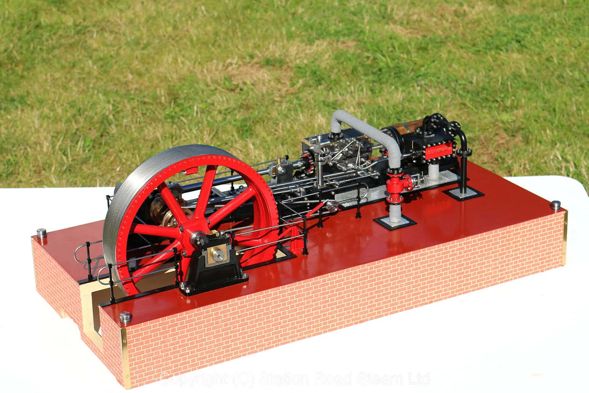 Corliss tandem compound engine