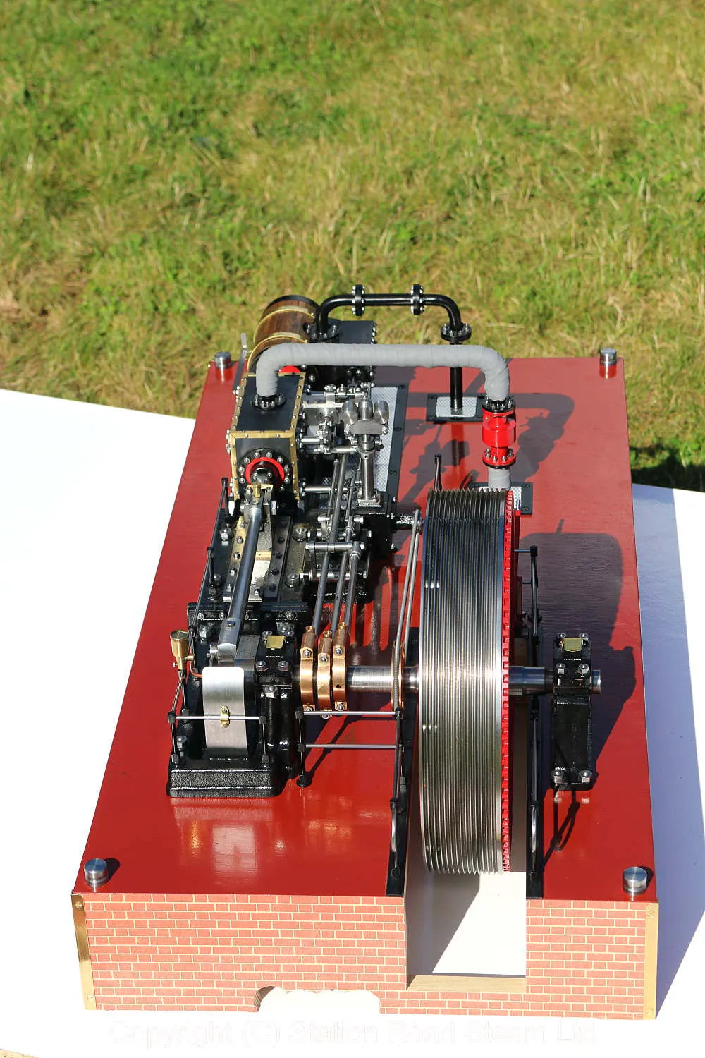 Corliss tandem compound engine